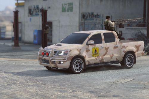 Toyota Hilux Libyan Army الجيش الليبي